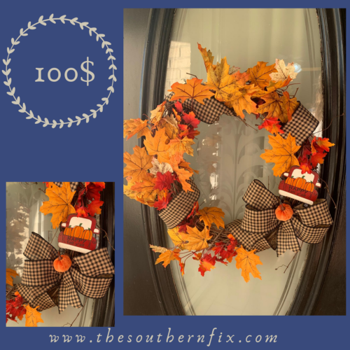 #thesouthernfixllc #farmhouse #fallfarmstyle #fallwreath #fall #farmhousetruck #pumpkins #farmhousedecor